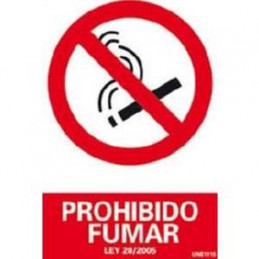 SEÑAL PROHIBIDO FUMAR