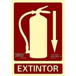 SEÑAL PVC 21X30 EXTINTOR