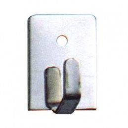COLGADOR ADHESIVO INOX. 4 UDS.