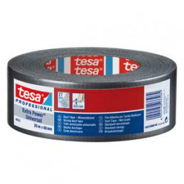 CINTA AMERICANA 25MX48MM PLATA