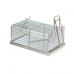 JAULA TRAMPA P/RATAS ZINC....