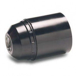 PORTALAMPARAS LISO E-27 NEGRO
